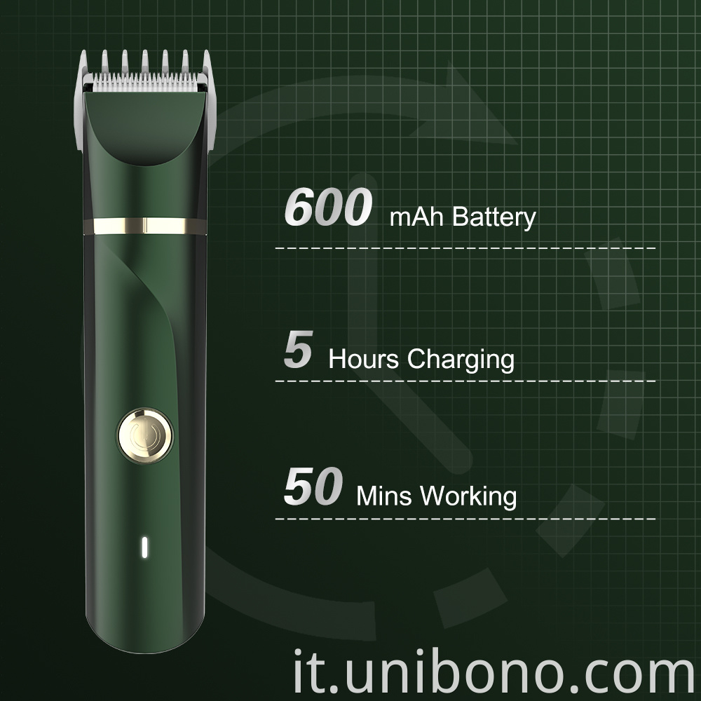 Unibono 4 in 1 Set Usb Rechargeable Electric Waterproof Washable Beard Trimmer